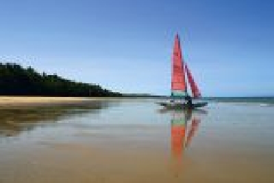 Townsville - Mission Beach-TSV Sail Boat on Mission Beach.jpg